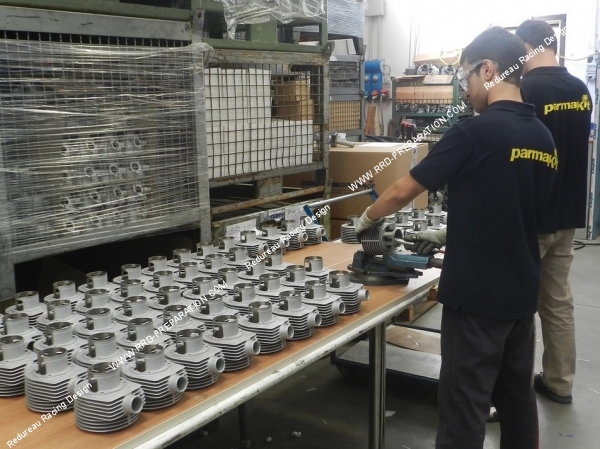Empresa de fabricación de cilindros parmakit. entreprise parmakit fabrication cylindre