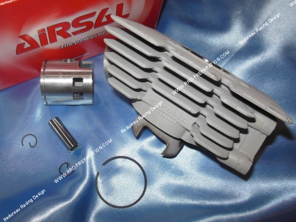 eurokit piston segment Kit 65cc Ø45mm AIRSAL aluminium moto MBK ZX, YAMAHA RD, TY, DT, MX