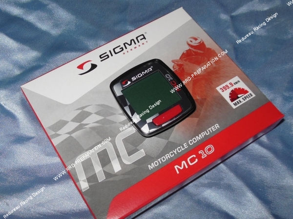 Sigma MC 10 digital speedometer up to 399 km/h motorcycle computer