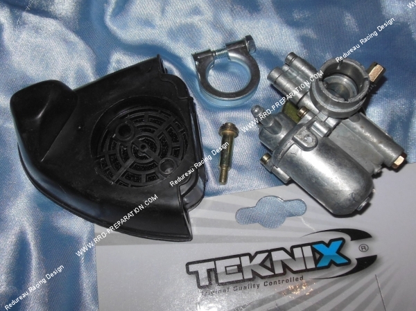 vue Carburateur type origine TEKNIX Ø13mm pour cyclomoteurs MBK 51  AV10