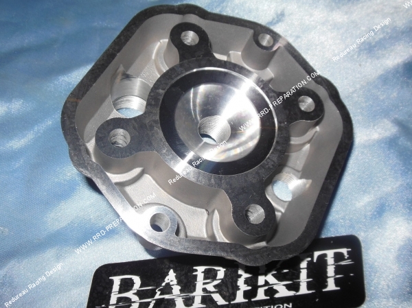 vue Culasse Ø47mm pour kit BARIKIT Racing fonte 70cc bi-segment sur DERBI euro 1 & 2