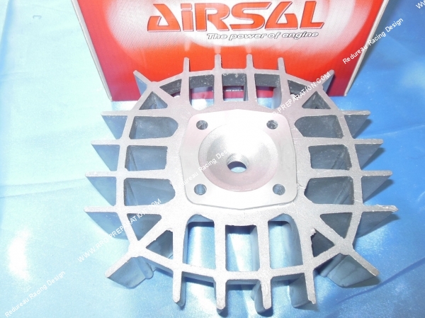 vue Culasse AIRSAL pour kit haut moteur 65cc Ø46mm AIRSAL en aluminium sur PUCH Maxi 50...