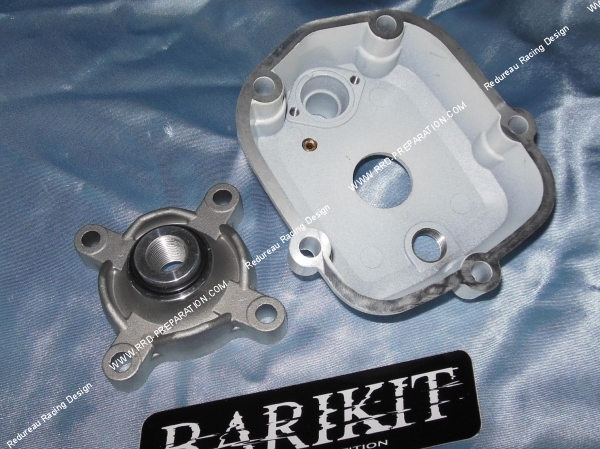 vue Culasse à plot complète pour kit BARIKIT BIG BORE 80cc Ø50mm fonte sur DERBI euro 3