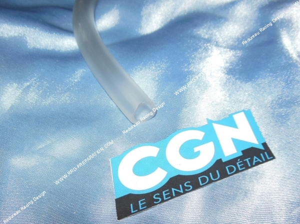 vue Durite d'essence  refroidissement CGN Ø9X12mm cristal transparent (25cm)