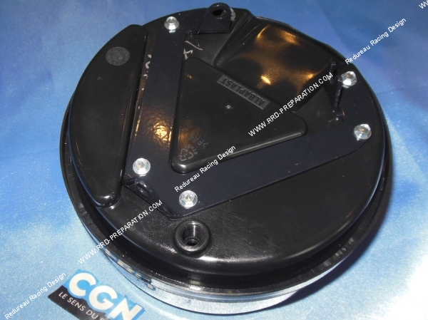 vue fixation Réservoir d'essence noir CGN type origine pour cyclomoteur SOLEX