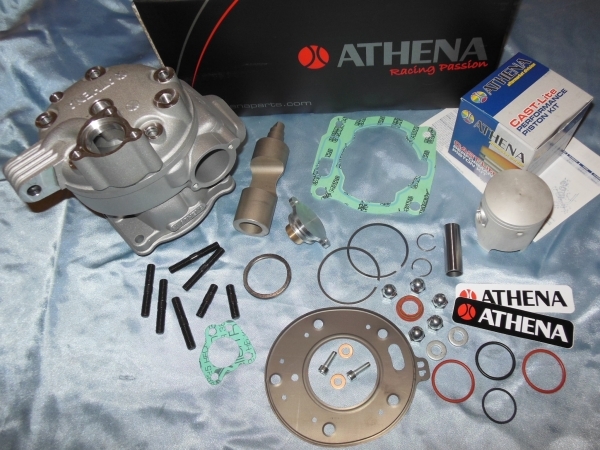 vue Kit 125cc ATHENA racing pour moteur 125cc DERBI GPR, YAMAHA TDR, DT, TZR 2 temps