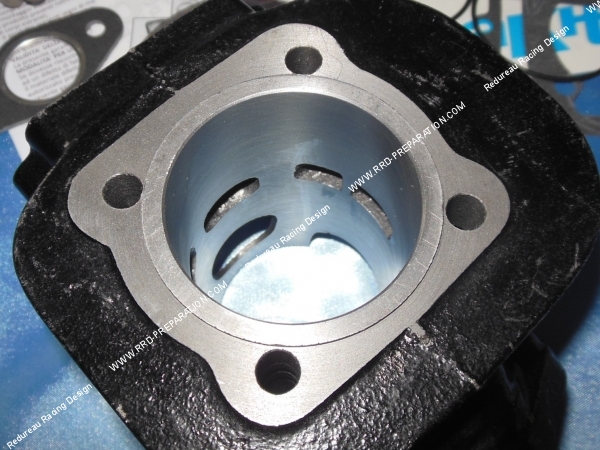 view intake Kit 70cc Ø47mm (axis of 1012mm) cast iron PARMAKIT Sport minarelli vertical (booster, bws, ...) vue admission Kit 70cc Ø47mm (axe de 1012mm) fonte PARMAKIT Sport minarelli vertical (booster, bws, ...)
