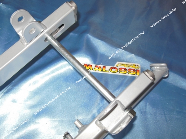 vue axe et tendeurs Bras oscillant MALOSSI renforcé complet avec béquille Peugeot 103 sp,mv,mvl,lm...