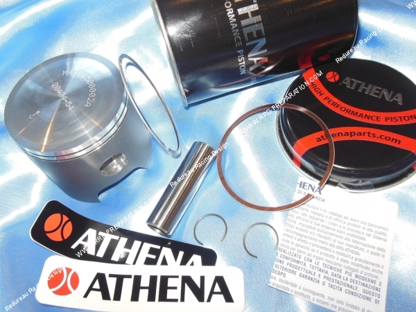 vue Piston ATHENA forgé graphité kit 170cc sur moteur 4FU, YAMAHA TDR, TZR, DT, DTR, DERBI GPR... 125cc 2 temps