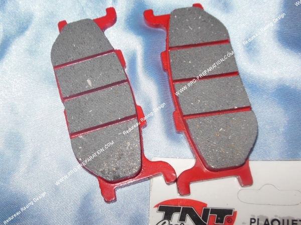 Plaquettes de frein TNT Racing avant pour maxi-scooter YAMAHA TMAX 500cc 2001 à 2003