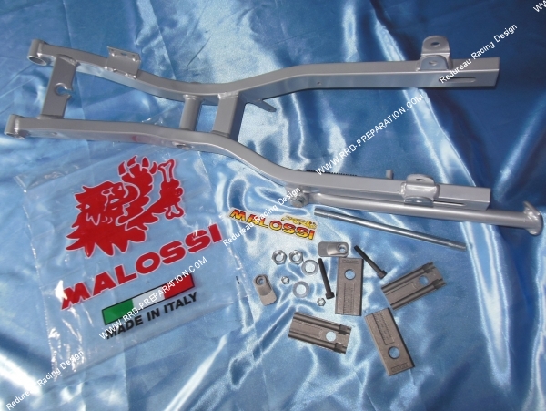 zoom Bras oscillant MALOSSI renforcé complet avec béquille Peugeot 103 sp,mv,mvl,lm...