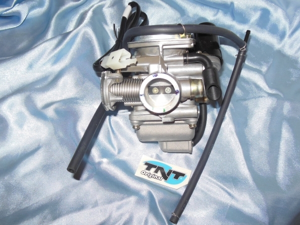 zoom Carburateur type origine TNT Original pour maxi-scooter 125cc 4 temps GY6 chinois 152 QMI