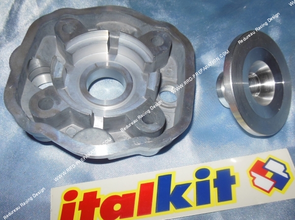zoom Culasse à plot complète pour kit 50cc ITALKIT aluminium DERBI euro 1 & 2