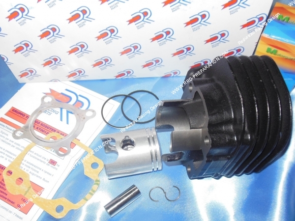 zoom Cylindre - piston sans culasse 50cc Ø40mm (axe de 12mm) fonte DR Racing sur KEEWAY, CPI,...