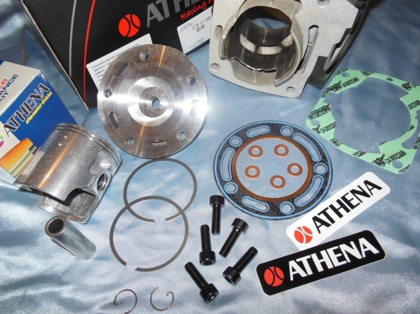 Piston 66 mm pour Athena 170ccm échappement HONDA NSR 125 001402 A