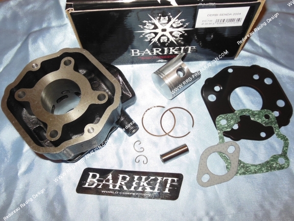 zoom Kit 50cc cylindre  piston sans culasse Ø39.9mm BARIKIT Racing fonte DERBI euro 1 & 2