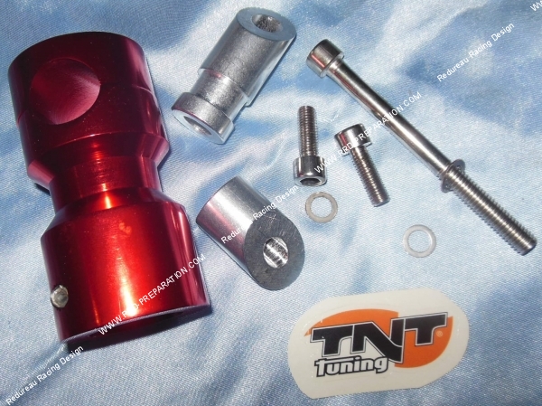 zoom Potence TNT Tuning couleurs aux choix pour scooter PIAGGIO TYPHOON, NRG...