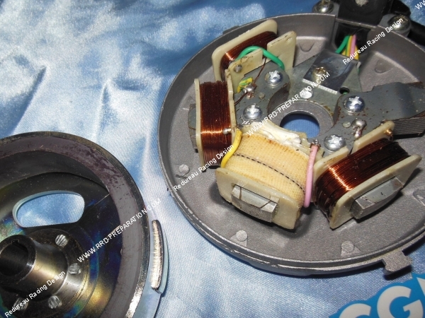 Allumage électronique 12V (petit cône) complet avec bobine d'allumage