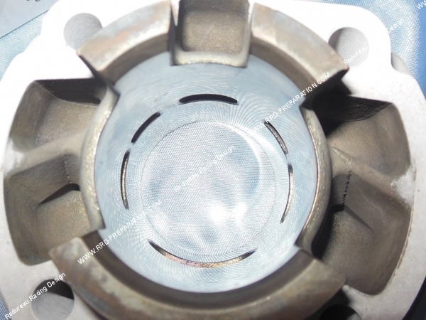 zoom cylindre  piston sans culasse Ø40mm TEKNIX Type origine aluminium pour mécaboite CPI (type am6)