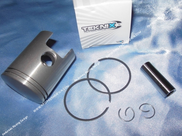 zoom Piston bi-segment TEKNIX Ø40,3mm pour kits adaptable et ORIGINE 50cc sur minarelli am6