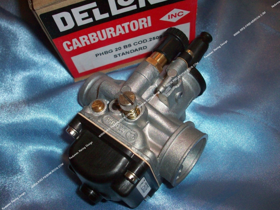 Carburador flexible DELLORTO PHBG 20 BS 1, sin lubricación separada, estrangulador de palanca
