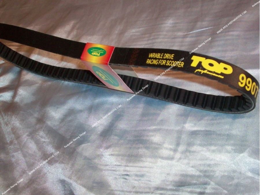 Cinturón TOP PERFORMANCES TPR carbono / kevlar reforzado para scooter MINARELLI Horizontal corto