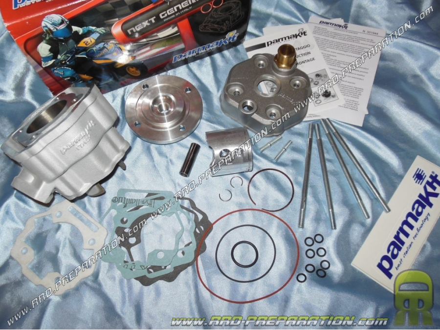 Kit 80cc haut moteur Ø50mm PARMAKIT aluminium DERBI euro 3