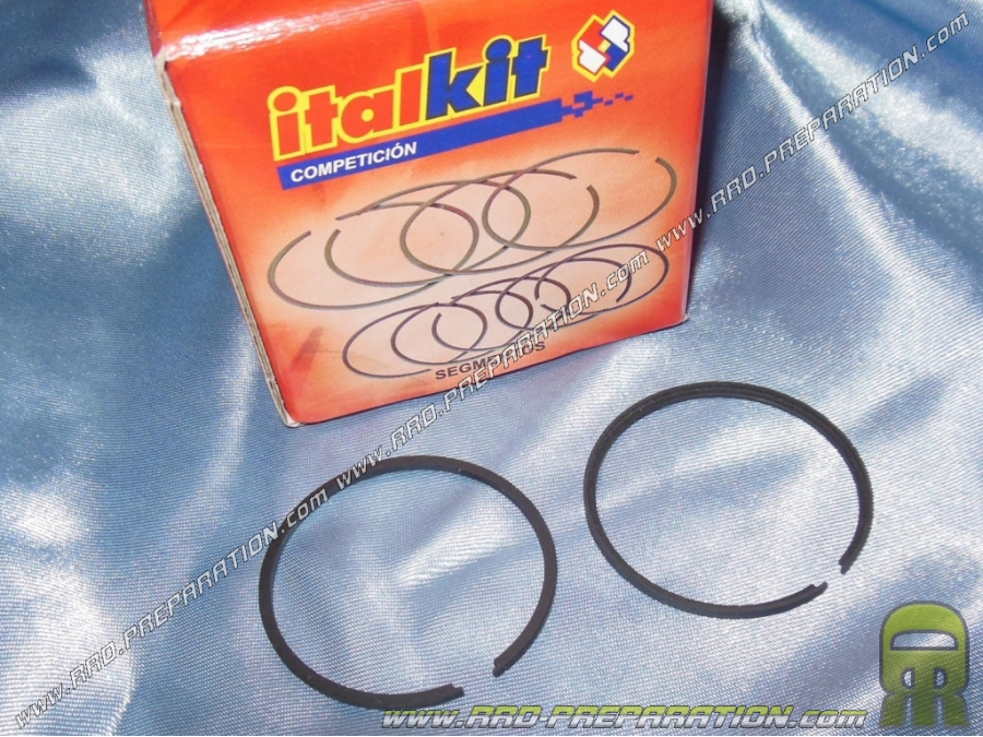 Set of 2 segments ITALKIT Ø40mm of which one in L for kit 50cc GILARDONI Peugeot 103/Fox/Honda wallaroo…