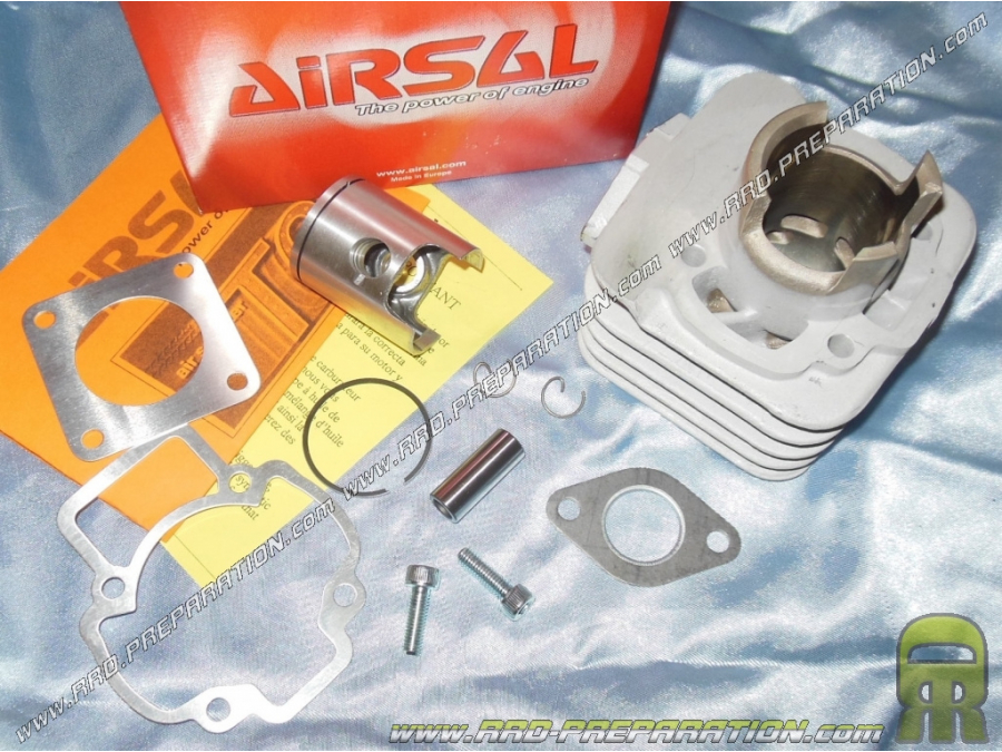 Kit 50cc Ø40mm without cylinder head AIRSAL T6 aluminium for PIAGGIO air (Typhoon, Zip…)