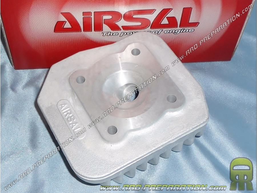 Cylinder head Ø47mm for kit 70cc AIRSAL T6 aluminum on PEUGEOT horizontal air (ludix, speedfight 3, new vivacity,...)