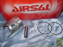 Pistón de dos segmentos AIRSAL Luxe Ø47,6mm eje 12mm para kit de dos segmentos AIRSAL Luxe sobre PIAGGIO liquid (nrg, runner,...