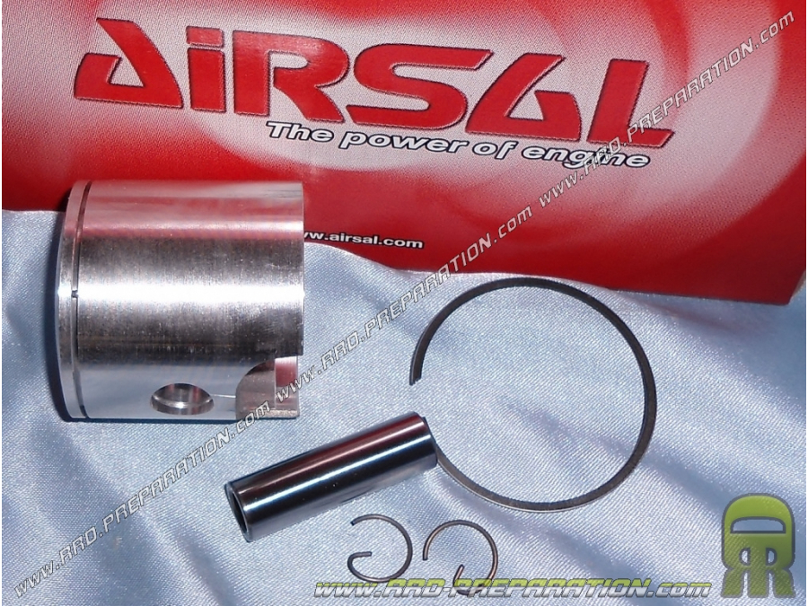 AIRSAL Ø47mm monosegmento para kit 70cc aluminio T6 para Peugeot aire horizontal (ludix, speedfight 3, new vivacity,...)