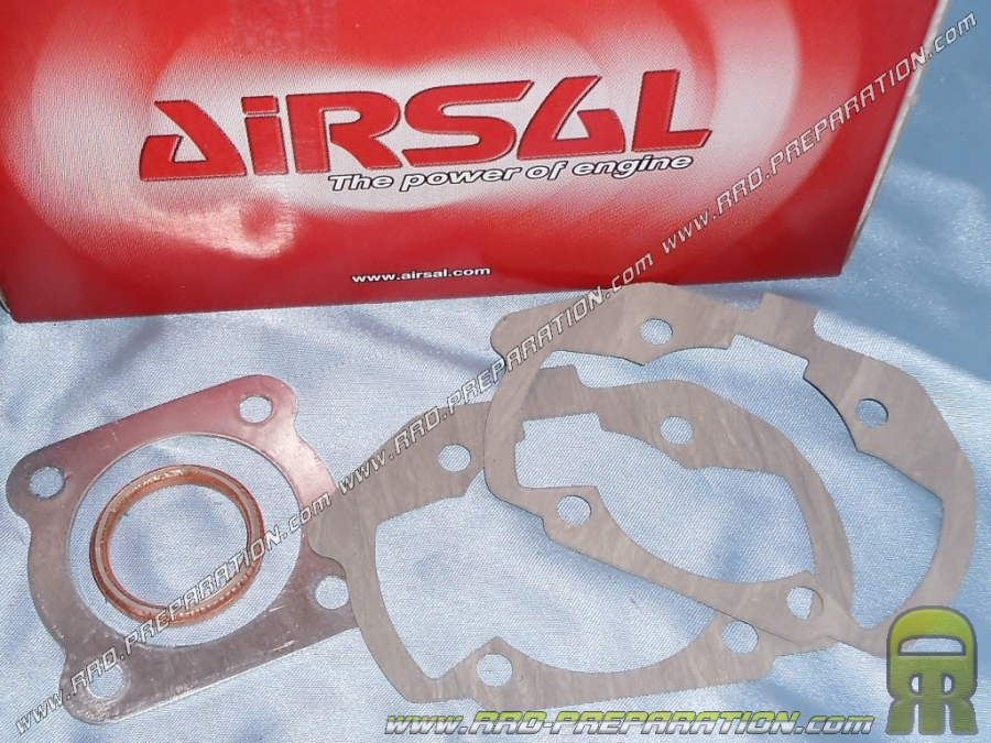 Pack de juntas AIRSAL completo para kit 70cc Ø47mm AIRSAL sobre scooter aire horizontal Peugeot (ludix, speedfight 3, new vivaci
