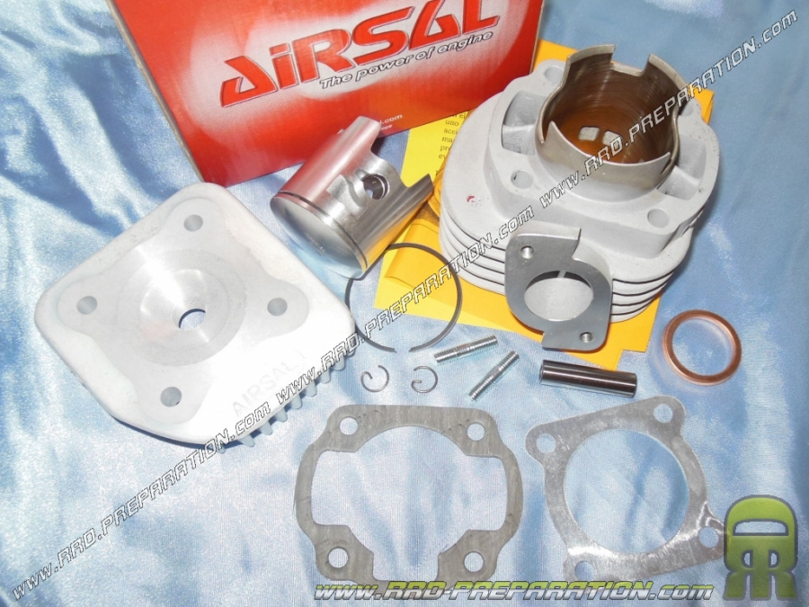 Kit 70cc Ø47.6mm AIRSAL T6 monosegmento aluminio (eje de 10mm) minarelli aire horizontal (ovetto, neos,...)