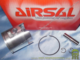 Piston mono segment AIRSAL Ø47,6mm axe 10mm pour kit 70cc AIRSAL minarelli horizontal air