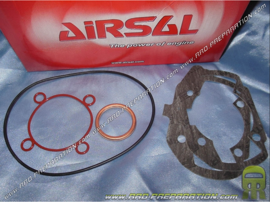 Spare seal pack for kit Ø47,6mm 70cc aluminum AIRSAL sport on Peugeot Ludix Blaster & Jet Force