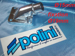 POLINI intake pipe Ø15mm by...
