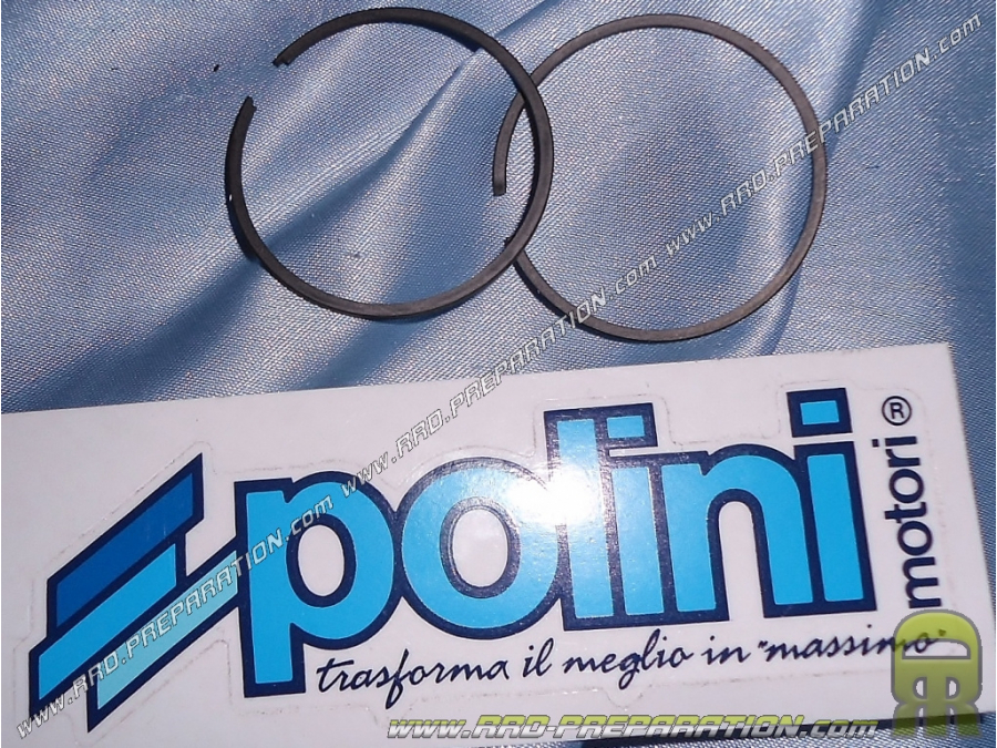 Segments chromés Ø39.88X1.2mm pour haut moteur POLINI sur DERBI euro 3