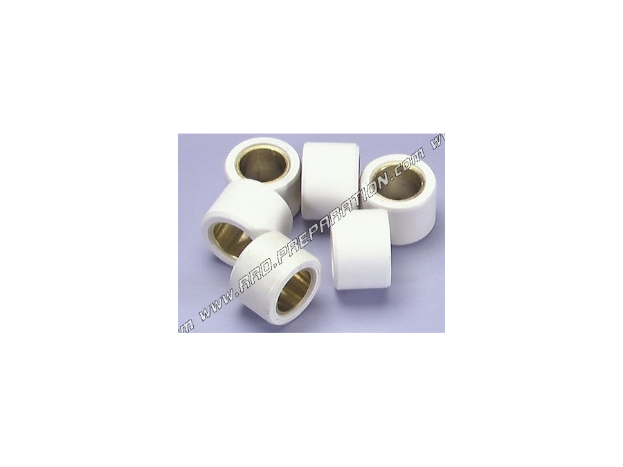 Set of 8 rollers POLINI in Ø25X16mm grammage with the choices