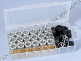 Caja de 4 series de 6 rodillos, rodillos POLINI Motori en gramaje Ø19X15,5mm a elección