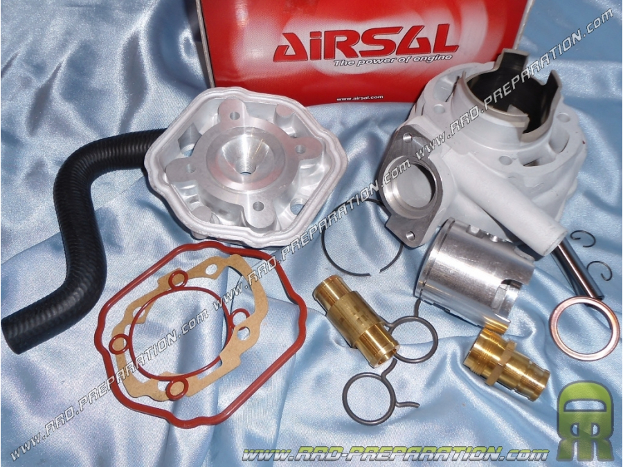 Kit 70cc Ø47,6mm AIRSAL sport aluminium pour PEUGEOT speedfight liquide