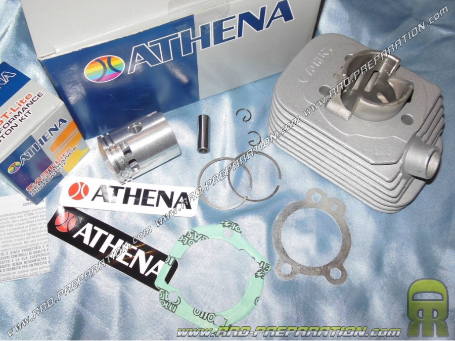 Kit 50cc Ø38,40mm without cylinder head (axis Ø10/12mm) ATHENA RACING aluminium PIAGGIO Ciao
