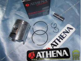 Pistón Ø39mm bisegmento ATHENA para kit 50cc ATHENA air en MBK 51 / motobecane av10