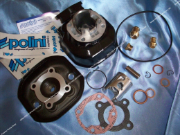 Kit 50cc aluminium liquide avec culasse POLINI W Peugeot 103, fox & Honda wallaroo