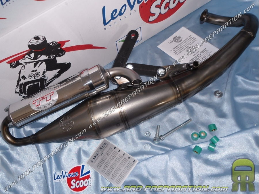 Exhaust LEOVINCE TT for scooter HONDA, KYMCO, SYM ...