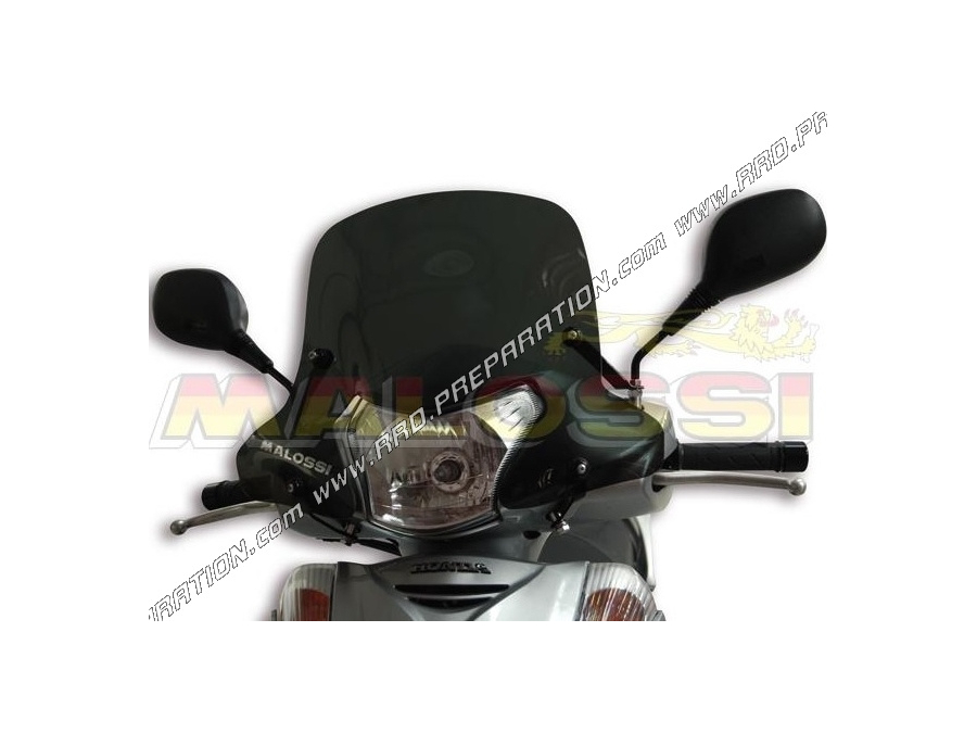 Bulle protectrice MALOSSI MHR pour maxi-scooter HONDA SH I Scoopy 300