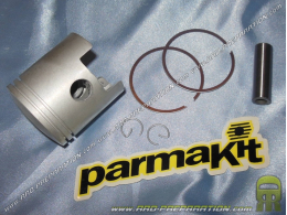 Piston bi segment PARMAKIT Ø47mm pour kit 70cc fonte sur SUZUKI 50cc RMX et SMX