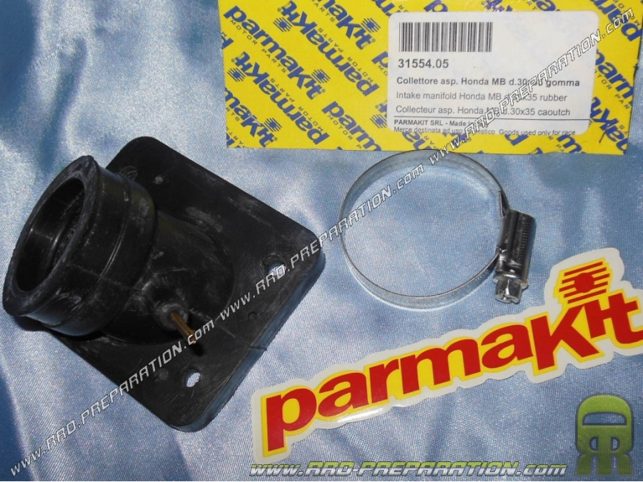 Tubo flexible de admision PARMAKIT Ø30 X 35mm para moto HONDA MB, MT, MTX, NSR 80...