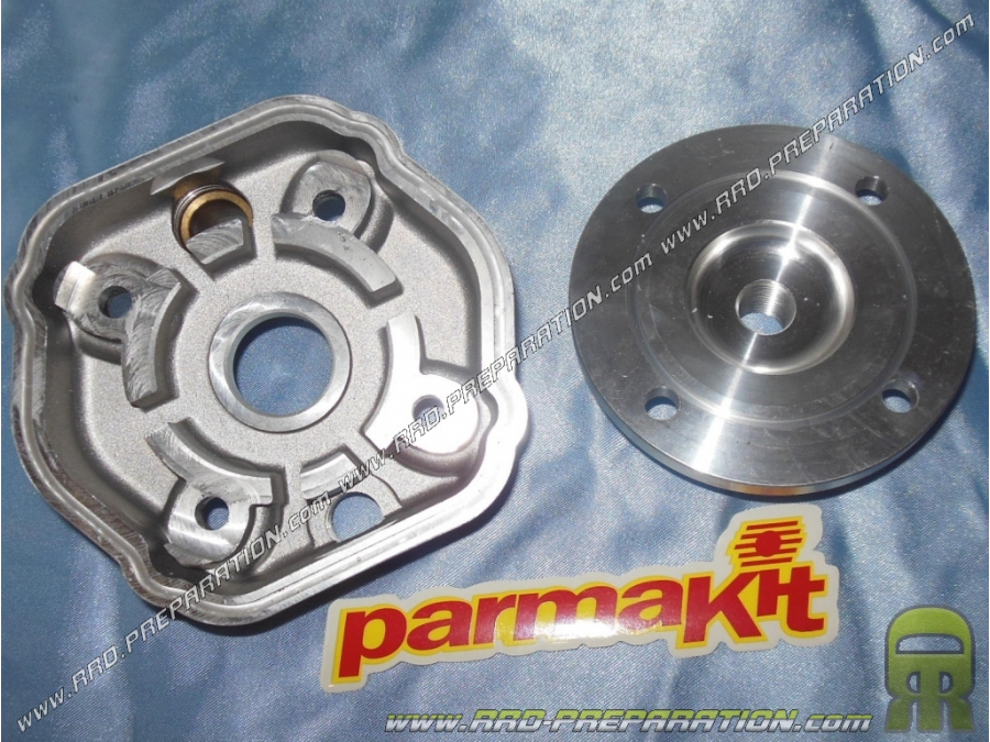 Cylinder head with stud supplements for kit PARMAKIT 110cc Ø55mm aluminium on DERBI euro 3
