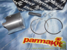 Piston bi segment PARMAKIT Ø55mm pour kit 100cc aluminium sur YAMAHA DT, TZR, RD et YSR 80cc LC refroidissement liquide